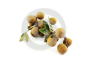 Longan isolated