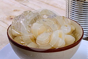 Longan in syrup