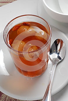 Longan tea