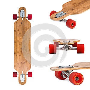 Longboard top view.