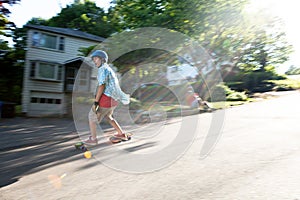 Longboarding Lifestyle Photoshoot