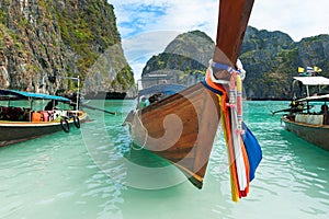 Longboat trip in Thailand