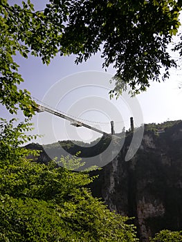 longest glass bridge Zhang Jia Jie