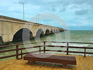 The longest pier in the world, Progreso, Mexico