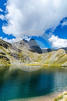 The Longet lakes on the border between the province of Cuneo and Haute Provence