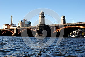 Longfellow bridge, Boston, MA