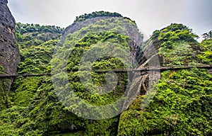 Longhushan mountain in Jiangxi, china