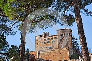 Longiano, Forli-Cesena, Emilia-Romagna, Italy: the medieval Malatesta castle