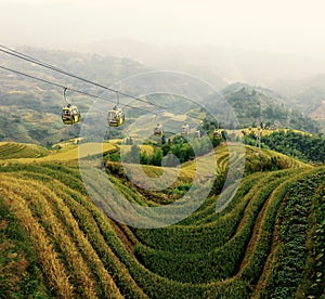 Longji Rice Terraces, China photo