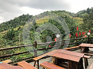 Longji terrace in Guilin ,China