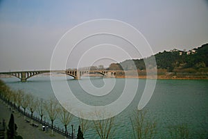 Longmen bridge in Luoyang