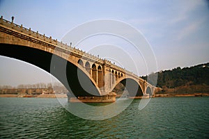 Longmen bridge in Luoyang