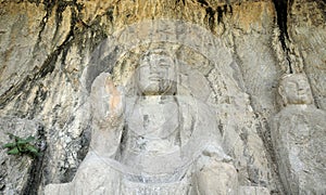 Longmen Grotto Buddha Statues China