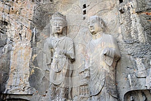 Longmen Grotto Buddha Statues China