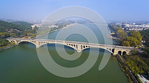 Longmen Grottoes bridge luoyang china