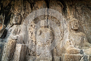 Longmen Grottoes with Buddha`s figures are Starting with the Northern Wei Dynasty in 493 AD. It is one of the four notable