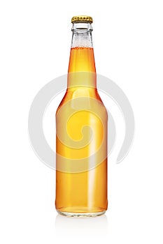 Longneck Beer bottle isolated on white background