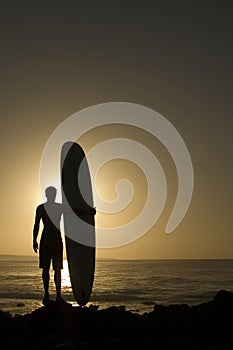 Longoard at sunset 3