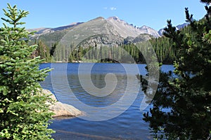 Longs Peak From Bear Lake