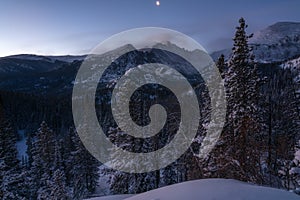 Longs Peak in WInter