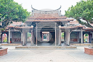 Longshan Temple in Lukang, Changhua, Taiwan. The temple was originally built in 1647