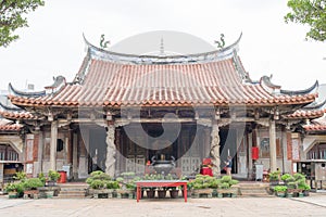 Longshan Temple in Lukang, Changhua, Taiwan. The temple was originally built in 1647