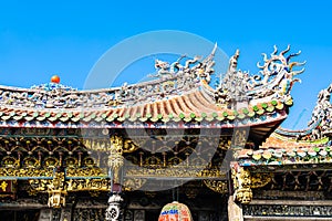 Longshan temple in taipei city taiwan