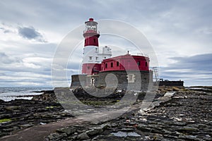 Longstone Lighthouse.