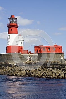 Longstone Lighthouse, Farne Islands, England, UK.