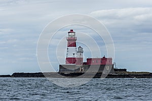 Longstone Lighthouse. Farne Islands. Northumberland. England. UK.