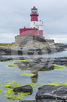 Longstone Lighthouse. Farne Islands. Northumberland. England. UK.