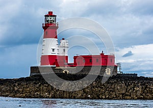 Longstone Lighthouse, Farne Islands, Northumberland, UK