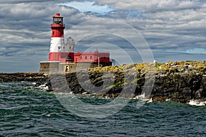 Longstone Lighthouse in the farne Islands - United Kingdom