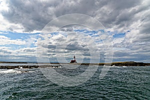 Longstone Lighthouse in the farne Islands - United Kingdom