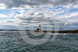 Longstone Lighthouse in the farne Islands - United Kingdom