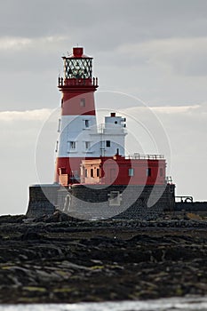 Longstone Lighthouse, Outer Farne lighthouse on the Farne Island,