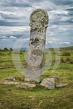 The Longstone/Long Tom near Minions, Cornwall UK