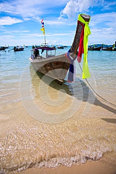 Longtail boat