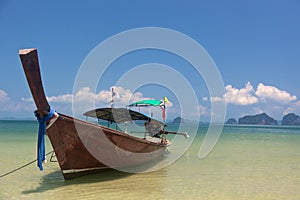 Longtail boat