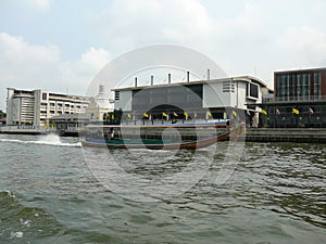 Longtail Boat on the Chao Phraya River