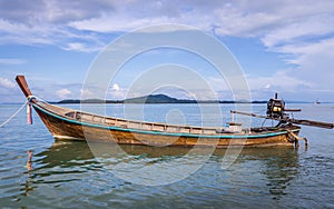 Longtail boat in Ko Lanta, Thailand