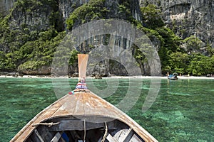 Longtail Boat Krabi Thailand Mosquito Island