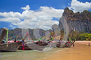Longtail boats, Thailand