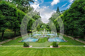 Longwood Gardens Water Fountains