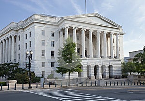 The Longworth House Office Building in Washington DC which provides offices for the US House of Representatives photo