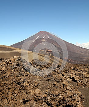 The Lonquimay volcano, in Bio Bio region, Chile photo