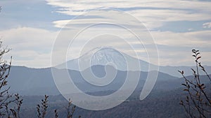 Lonquimay volcano from Conguillio park