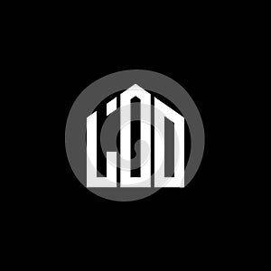 LOO letter logo design on BLACK background. LOO creative initials letter logo concept. LOO letter design