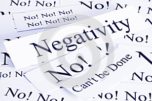 Negativity Concept in Words