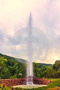 A look at the geyser in Andernach